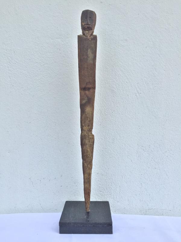 ANCESTRAL IBAN POLE Guardian Images Statue Sculpture Icon Figure Dayak Borneo #6