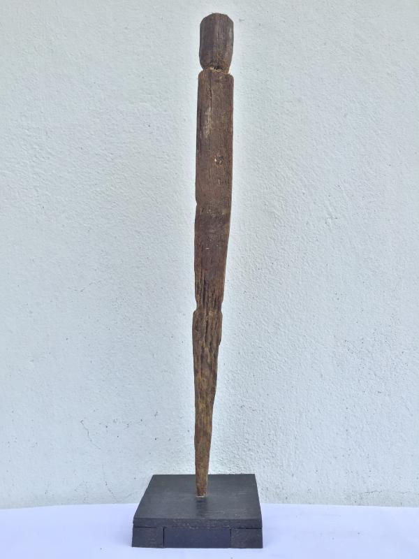 ANCESTRAL IBAN POLE Guardian Images Statue Sculpture Icon Figure Dayak Borneo #6