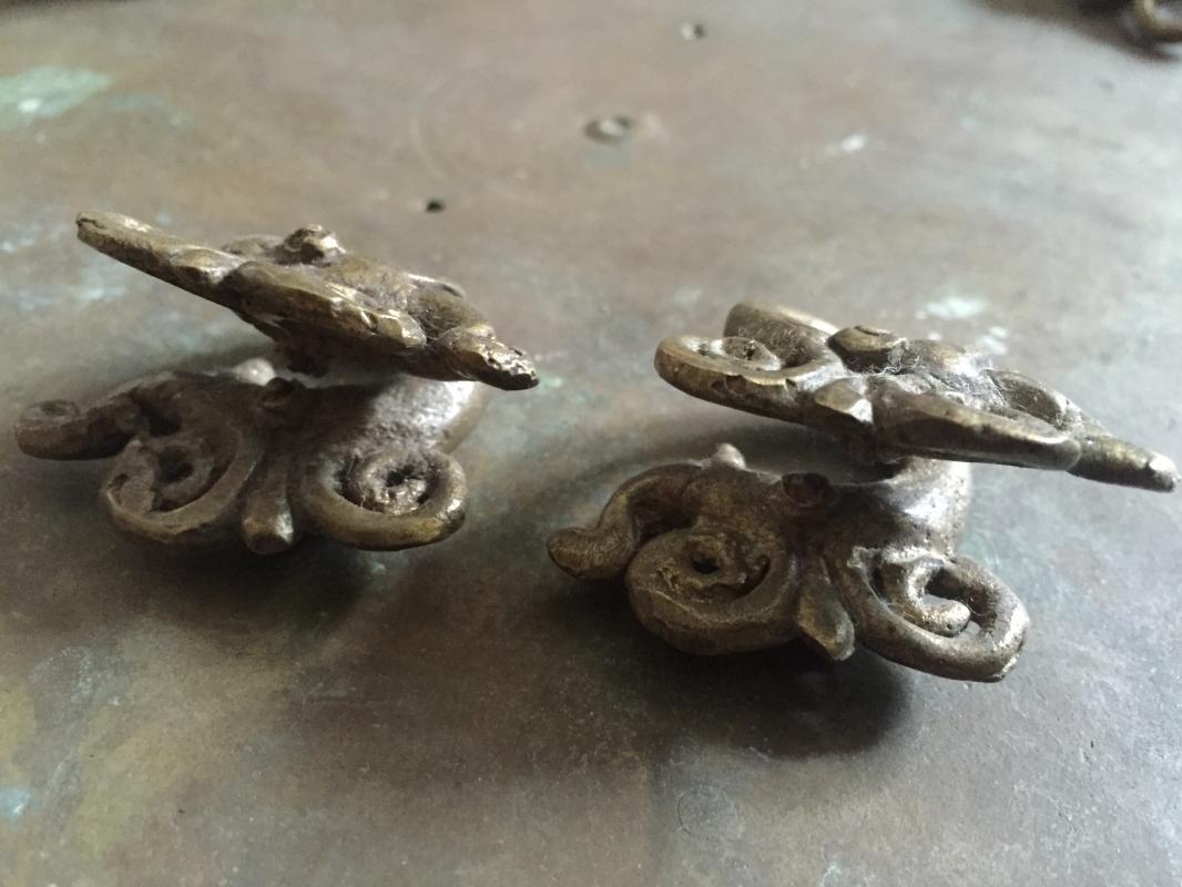 ONE PAIR 75g EARLOBE ENLARGER Heavyweight Earring Ear Weight Tribal JEWELRY