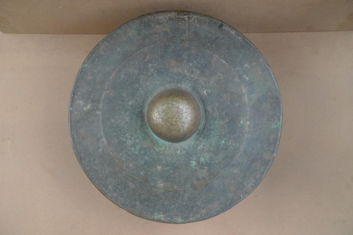 BORNEO BRASS DRUM XXXL 560mm/22 GONG TAWAK Dayak Ceremonial Music Musical Asia