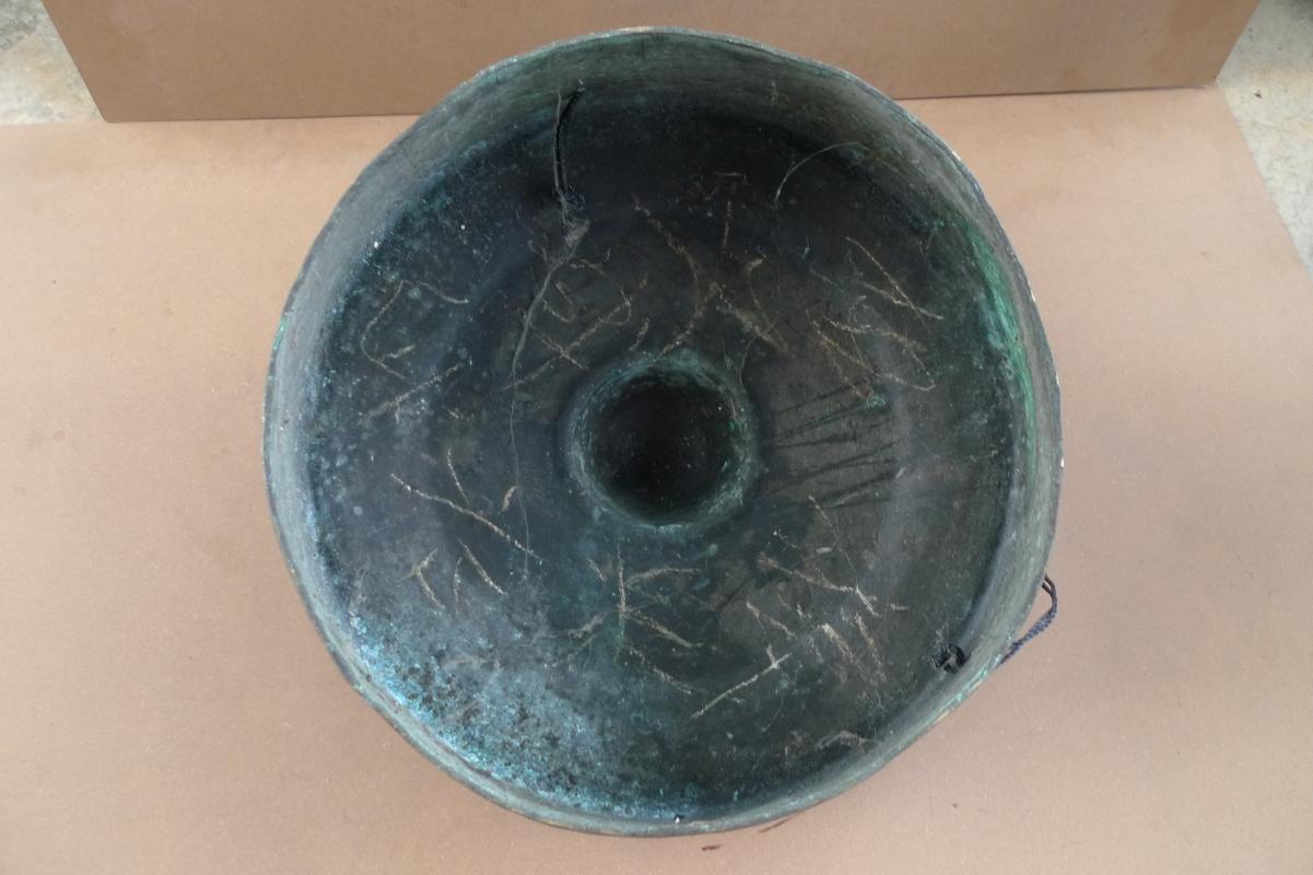 BORNEO BRASS DRUM XXXL 560mm/22 GONG TAWAK Dayak Ceremonial Music Musical Asia