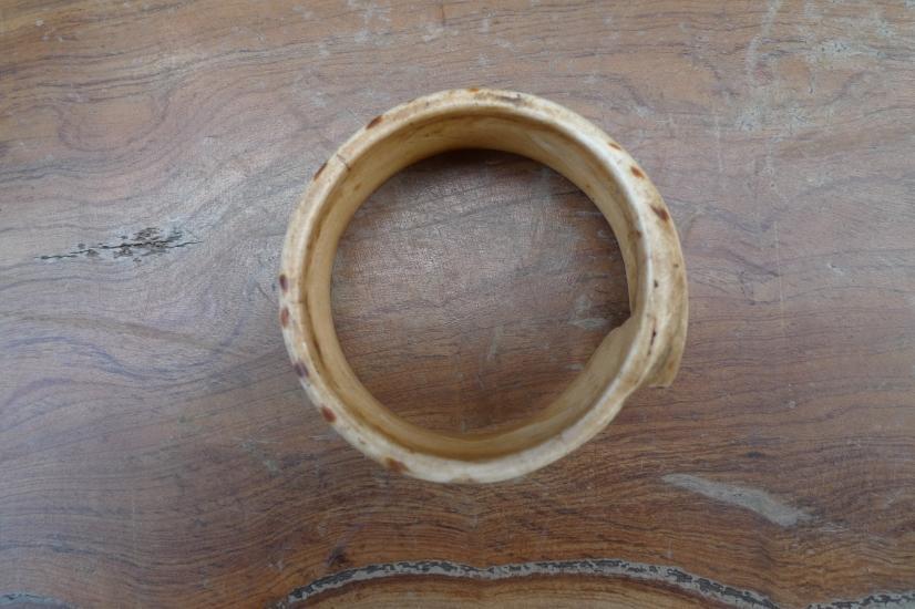 OLD BANGLE 70mm Seashell WRIST BRACELET Tribal Traditional Child Jewel Jewelry#1