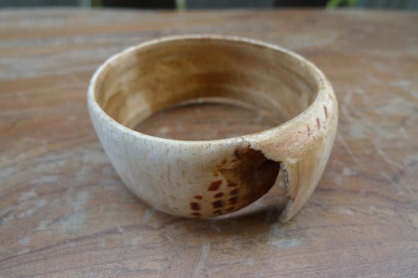 FREE SHIPPING 65mm OLD BANGLE Seashell WRIST BRACELET Tribe Jewel Jewelry Art #2