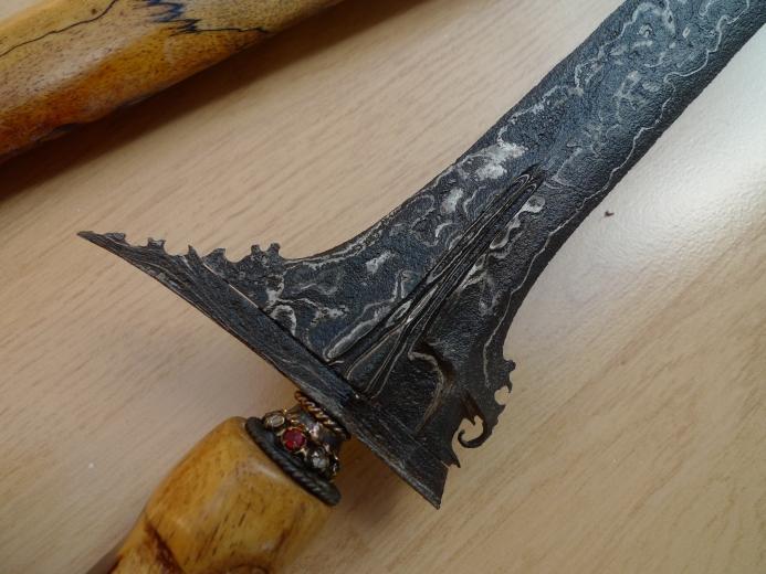 STRAIGHT BLADE UNTU WALANG KERIS Martial Art Weapon Knife Dagger Sword Arms Kris