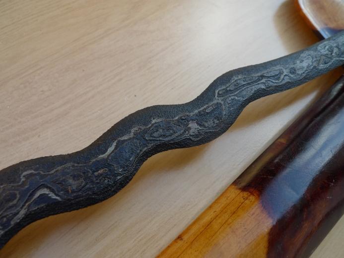 KERIS ULER LULUT WENGKON LUK 7 Weapon Knife Dagger Sword Arms Kris Parang Silat