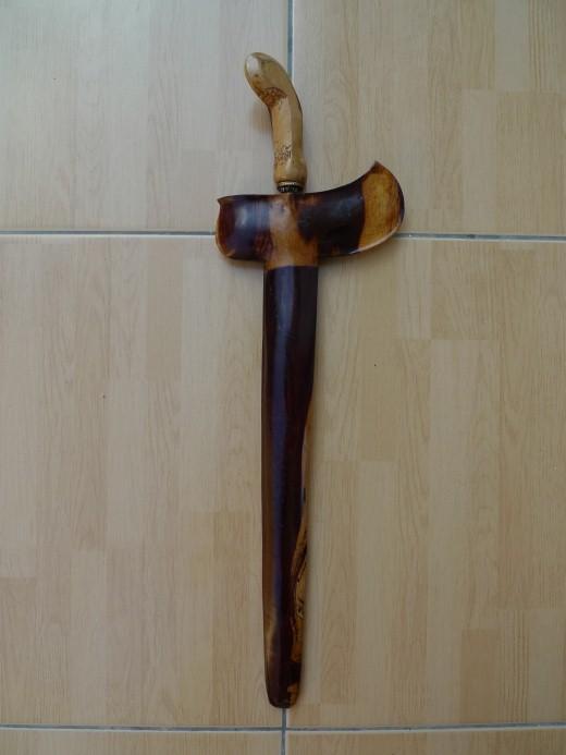 KERIS ULER LULUT WENGKON LUK 7 Weapon Knife Dagger Sword Arms Kris Parang Silat