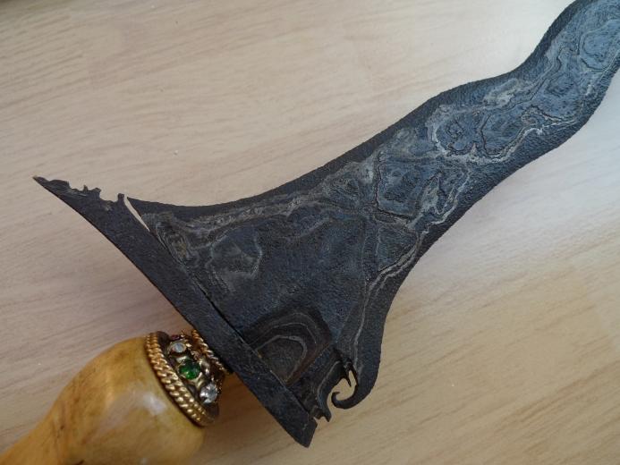 KERIS ULER LULUT WENGKON LUK 7 Weapon Knife Dagger Sword Arms Kris Parang Silat
