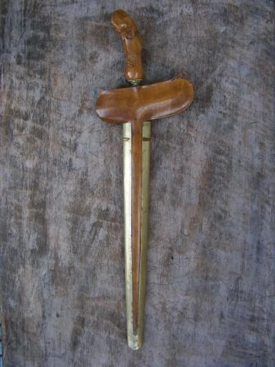 (ANTIQUE KERIS LURUS) Straight Blade Weapon Knife Dagger Sword Kriss Asia Asian
