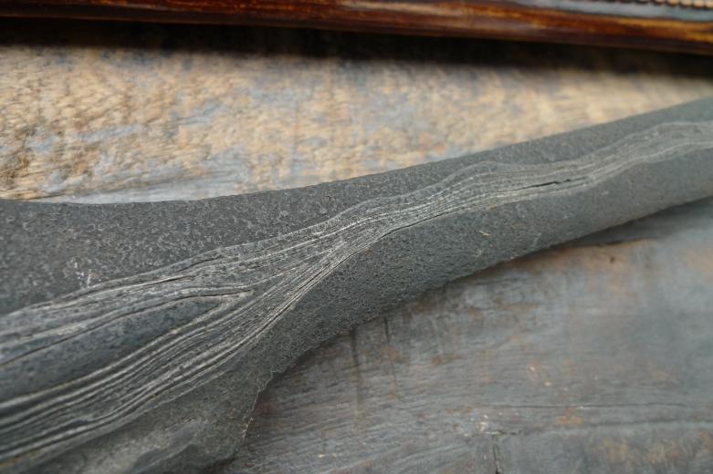 RARE KERIS JANUR SINEBIT Knife Arms Weapon Sword Kriss Kris Dagger Samurai Asia