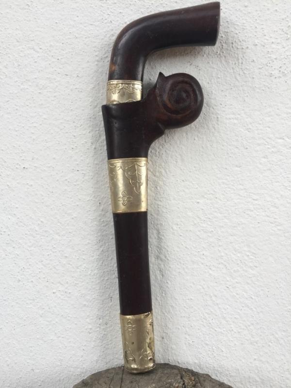 CEREMONIAL 260mm PRAYER DAGGER Holy Jawi Verses Knife Kris Keris Weapon Blade #2