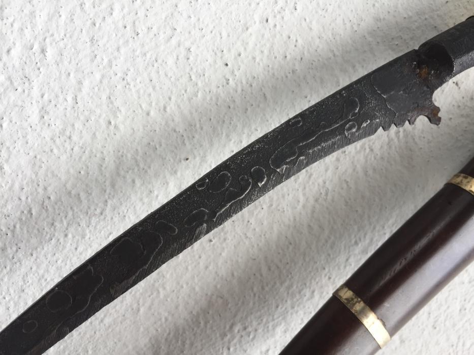 BADIK RENCONG 370mm Jawi Blade Keris Kris Weapon Knife Dagger Sword Samurai #1