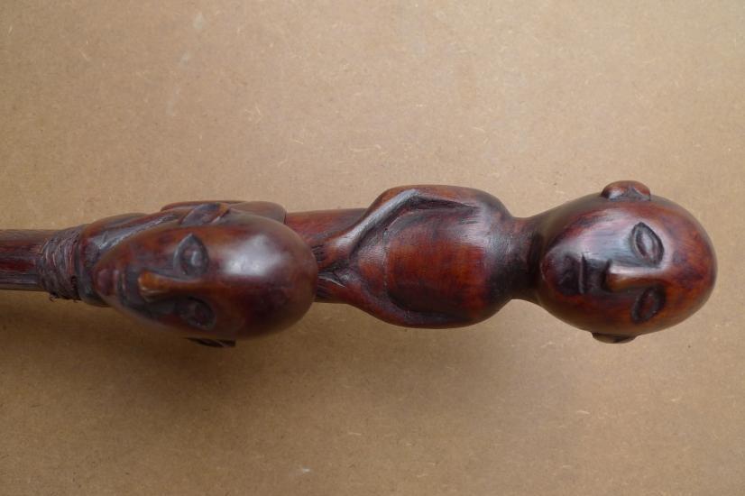 BATAK DAGGER 14.2/360mm KNIFE Wood Figure Statue Weapon Sword Tribal Artifact