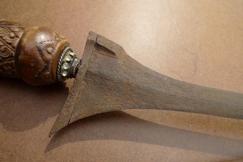 OLD SPECTACULAR 490mm KERIS MADURA Knife Weapon Sword Kris Dagger Martial Blade