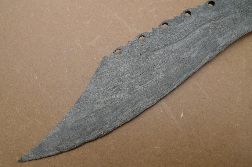 1.) OLD BLADE 530mm KUJANG JAWA Knife Weapon Dagger Sword Parang Keris Samurai