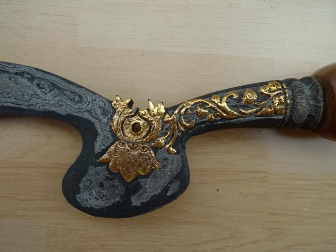 570mm GIANT KUJANG JAWA BARAT Knife Weapon Blade Dagger Sword Keris Machete #4