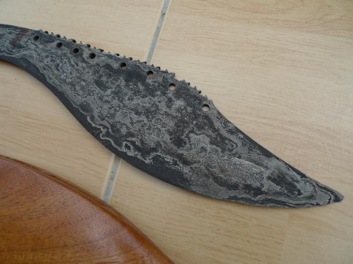 570mm GIANT KUJANG JAWA BARAT Knife Weapon Blade Dagger Sword Keris Machete #4