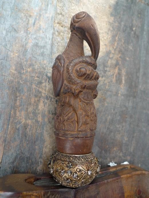 OLD KERIS GARUDA BALI Balinese Weapon Knife Blade Dagger Sword Arms Hindu God