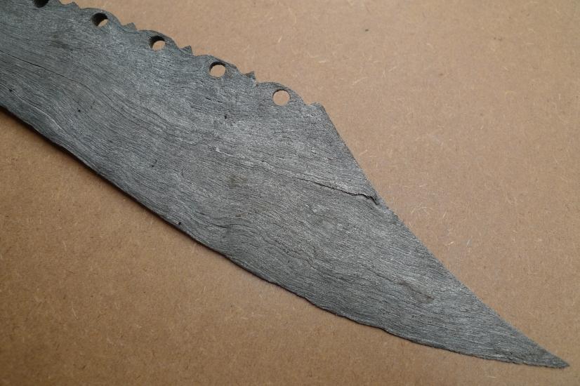 2.) OLD BLADE 520mm KUJANG JAWA Knife Weapon Dagger Sword Parang Keris Samurai
