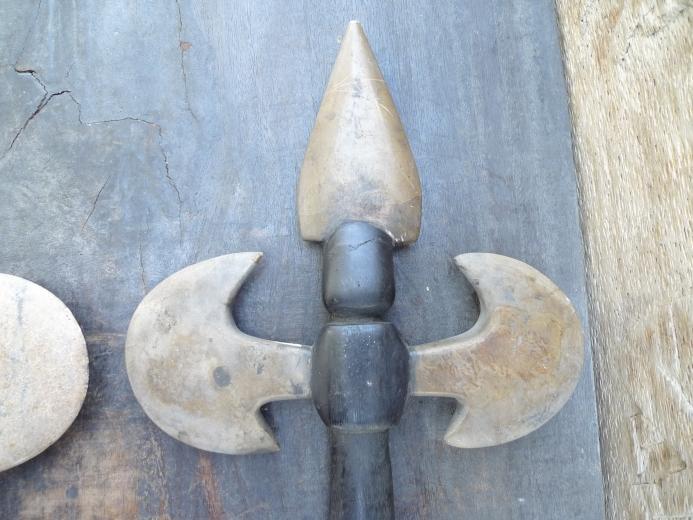 KAPAK JAWA OLD PRIMITIVE AXE AX AXES WEAPON Hindu Indonesia Stone Blade Knife