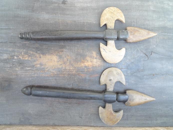 KAPAK JAWA OLD PRIMITIVE AXE AX AXES WEAPON Hindu Indonesia Stone Blade Knife