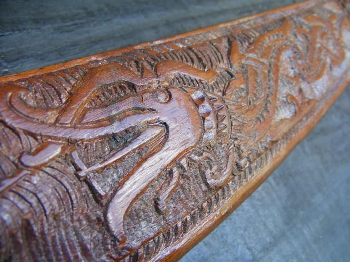 LEFT HANDED SWORD PARANG Head Hunting Butcher Knife Dagger Weapon Sarawak Borneo