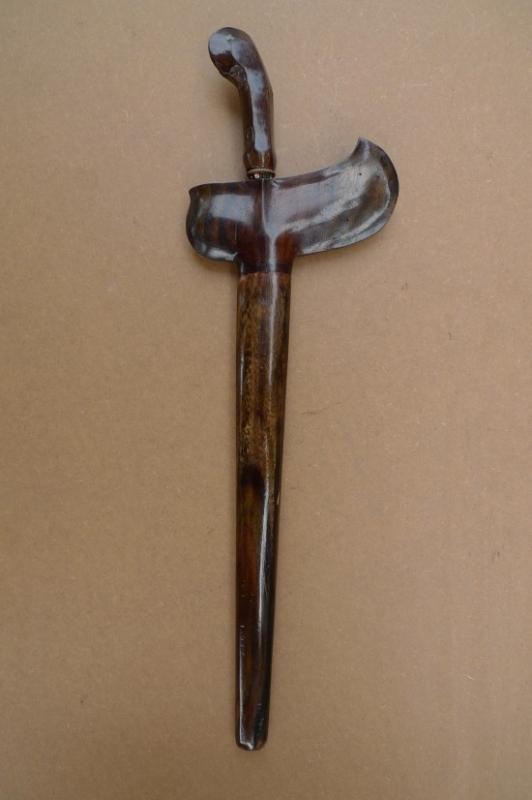 2.) KERIS PAMOR ADEQ 7 Luk (BLACK MAGIC PROTECTION) Knife Dagger Sword Kris Arms