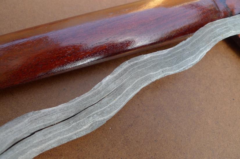 WHITE BLADE KRIS & QUALITY SAWO WOOD Weapon Knife Blade Dagger Sword Kriss Keris