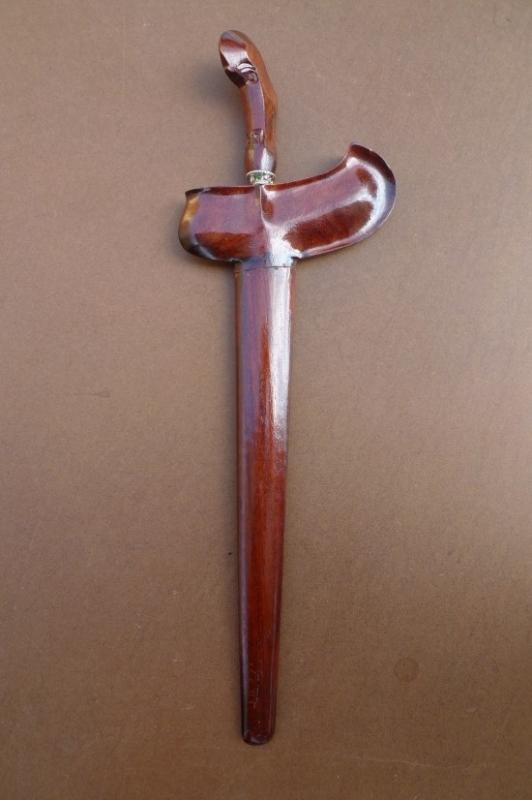 WHITE BLADE KRIS & QUALITY SAWO WOOD Weapon Knife Blade Dagger Sword Kriss Keris