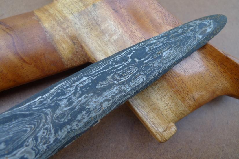 GORGEOUS KRIS 460mm PALEMBANG KERIS Weapon Knife Dagger Sword Kriss Arms Pamor