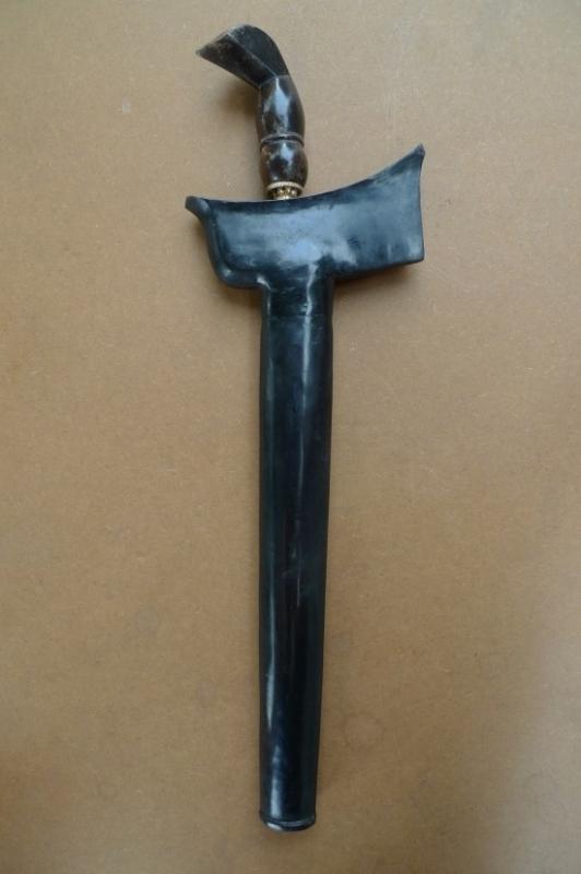 BLACK MAGIC KERIS ADEQ 460mm Blade Knife Weapon Sword Kris Kriss Dagger Asia