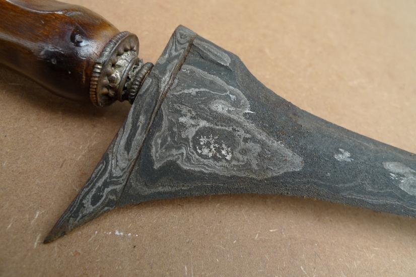 BEAUTIFUL BLADE 450mm OLD KERIS WOS WUTAH Weapon Knife Dagger Sword Kris Kriss