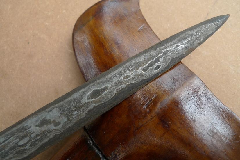 BEAUTIFUL BLADE 450mm OLD KERIS WOS WUTAH Weapon Knife Dagger Sword Kris Kriss