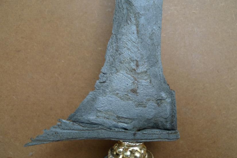 (SUMATRA PALEMBANG: Straight Blade KERIS) Knife Weapon Sword Dagger Kris Tribal