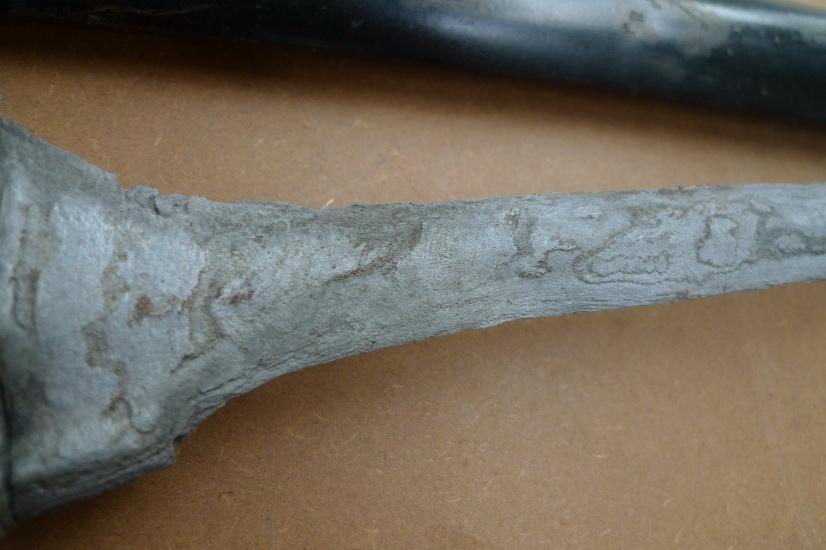 (SUMATRA PALEMBANG: Straight Blade KERIS) Knife Weapon Sword Dagger Kris Tribal