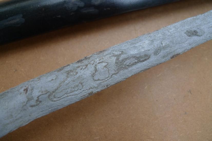 (SUMATRA PALEMBANG: Straight Blade KERIS) Knife Weapon Sword Dagger Kris Tribal