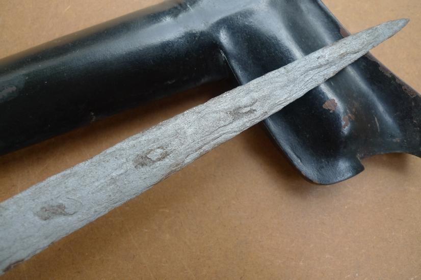 (SUMATRA PALEMBANG: Straight Blade KERIS) Knife Weapon Sword Dagger Kris Tribal