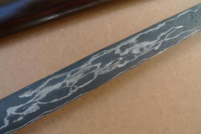 KERIS BULAN SABIT 740mm EXECUTION KRIS Straight Blade Knife Dagger Sword Weapon