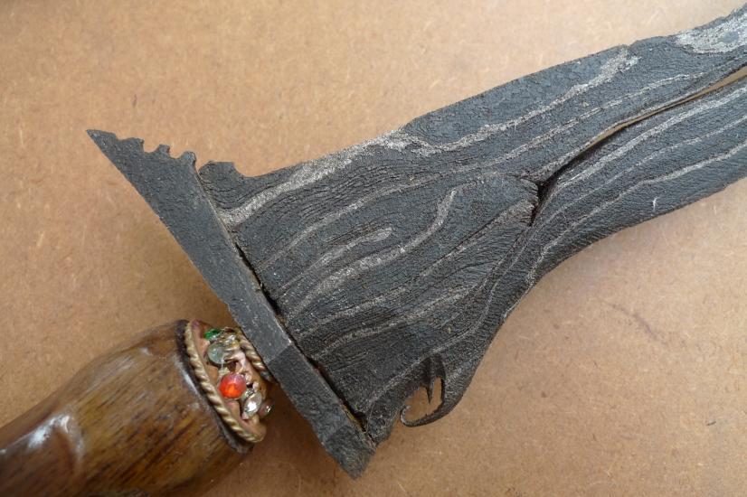 4.) KERIS PAMOR ADEQ 3 Luk (BLACK MAGIC PROTECTION) Knife Kris Sword