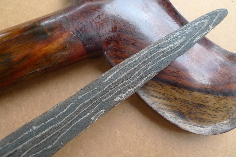 4.) KERIS PAMOR ADEQ 3 Luk (BLACK MAGIC PROTECTION) Knife Kris Sword