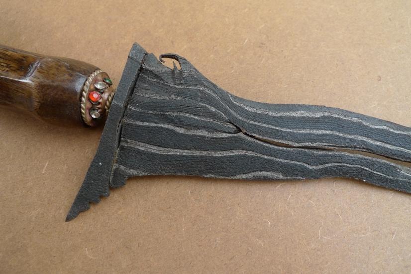 4.) KERIS PAMOR ADEQ 3 Luk (BLACK MAGIC PROTECTION) Knife Kris Sword