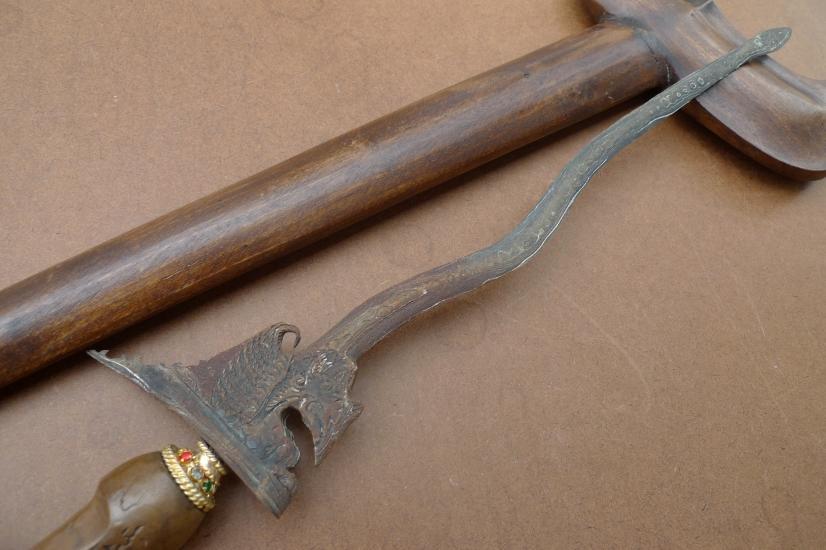 BURUNG GARUDA 530mm UNUSUAL BLADE KERIS Weapon Knife Dagger Sword Arms Samurai