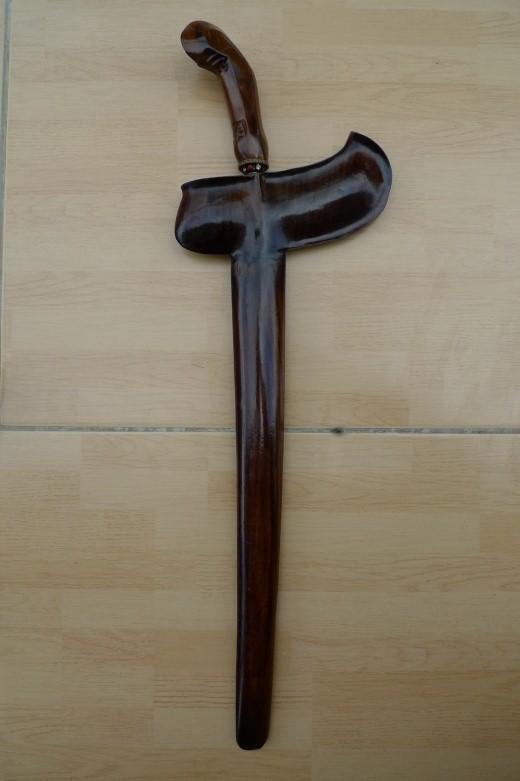 EXTREMELY RARE Lawe Setukeli KERIS 510mm KRIS Knife Weapon Blade Dagger Sword