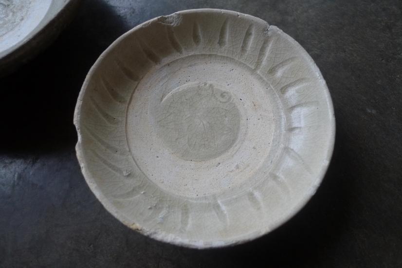 TWO GLAZED SUNG / SONG (960-1279) DISH / PLATE / BOWL Chinese Porcelain Clay #6