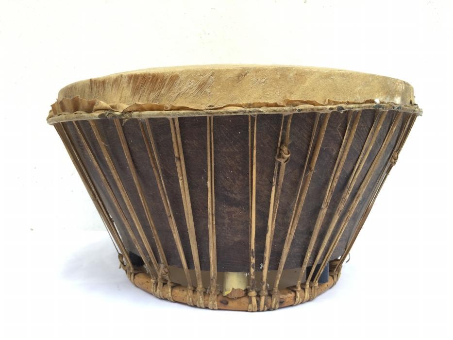 OLD AUTHENTIC 380mm TRADITIONAL Gendang Kendang Drum Percussion Instrument
