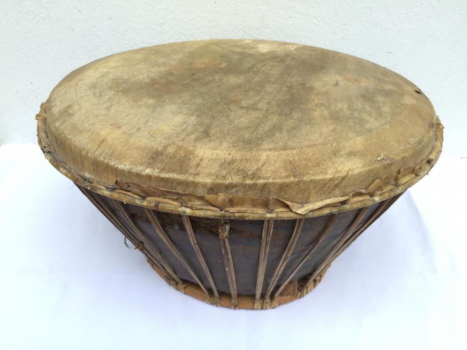 OLD AUTHENTIC 380mm TRADITIONAL Gendang Kendang Drum Percussion Instrument