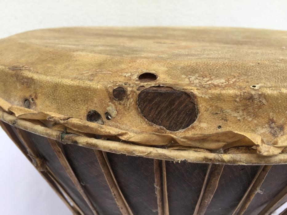 OLD AUTHENTIC 380mm TRADITIONAL Gendang Kendang Drum Percussion Instrument