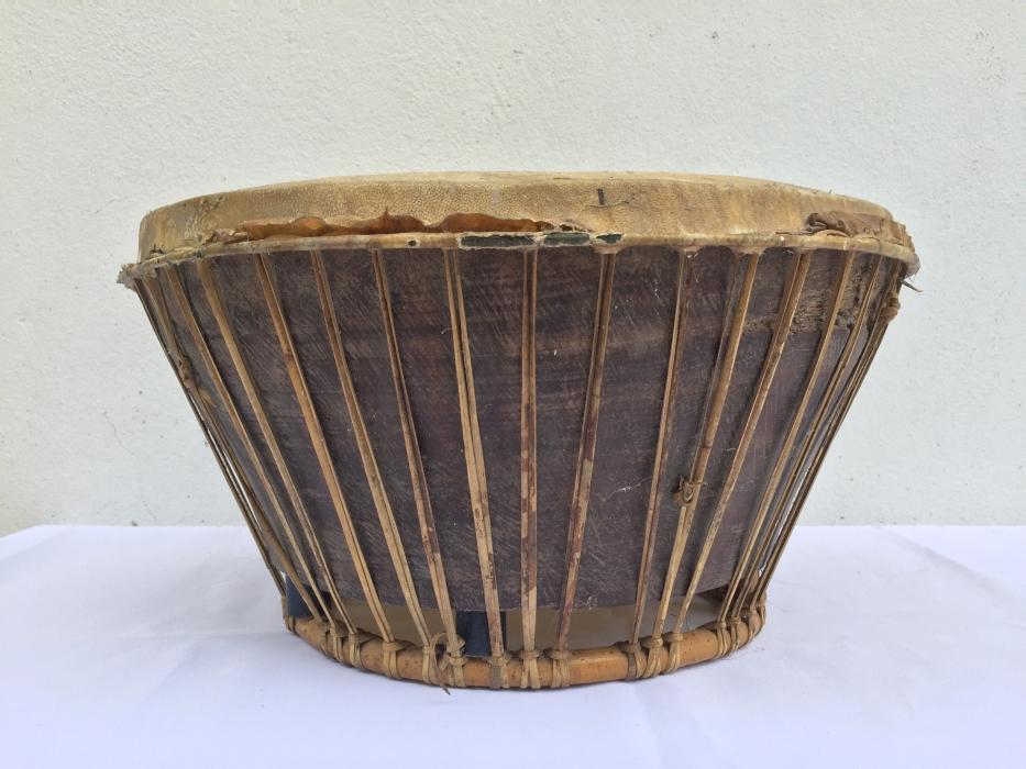 OLD AUTHENTIC 380mm TRADITIONAL Gendang Kendang Drum Percussion Instrument