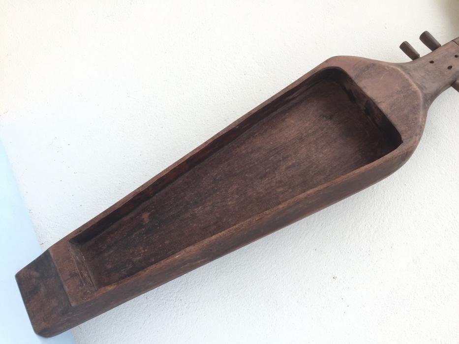 BORNEO SAPE XL 1240mm/48.8 TRIBAL GUITAR HORNBILL Musical Music Instrument Asia