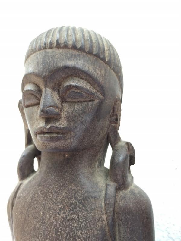 DAYAK ANCESTRAL WARRIOR Authentic Pieces Statue Sculpture Image Figure Tusau