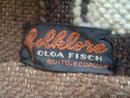 50's vintage Folklore OLGA FISCH Wall Hanging PEACOCK Bird woven TAPESTRY - eames era